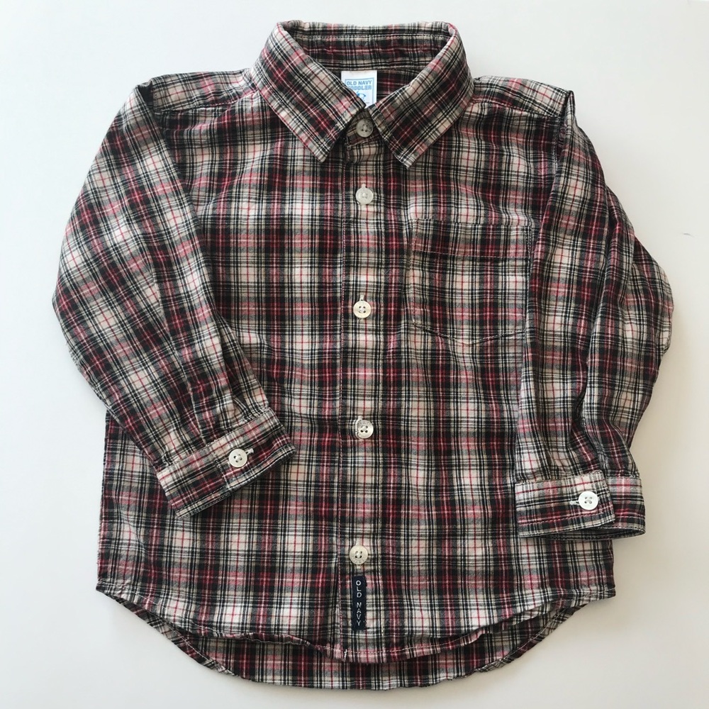 Old Navy Long Sleeve Sleeve Boys Shirt